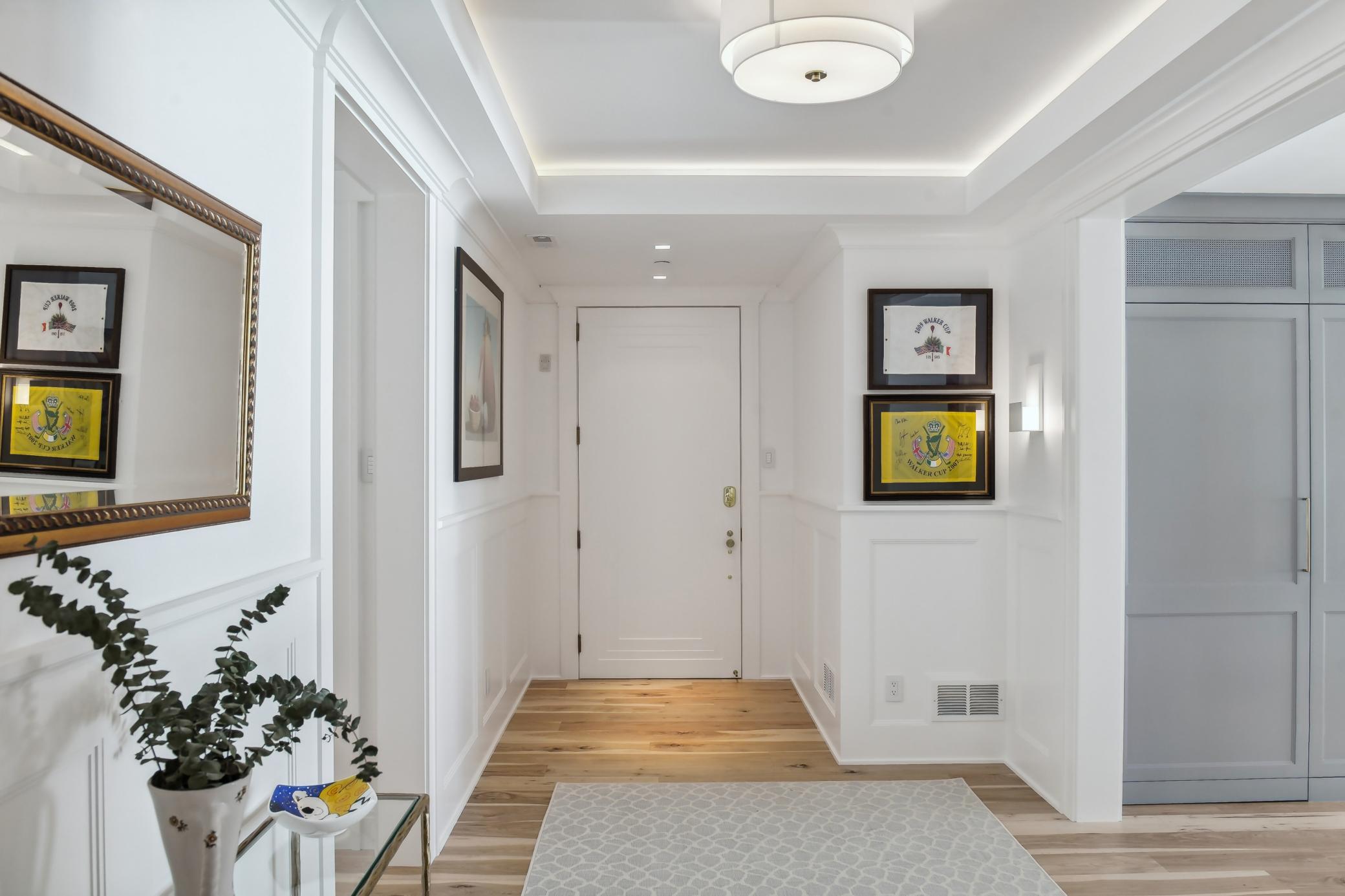 The generous foyer sets the state for a remarkable experience.