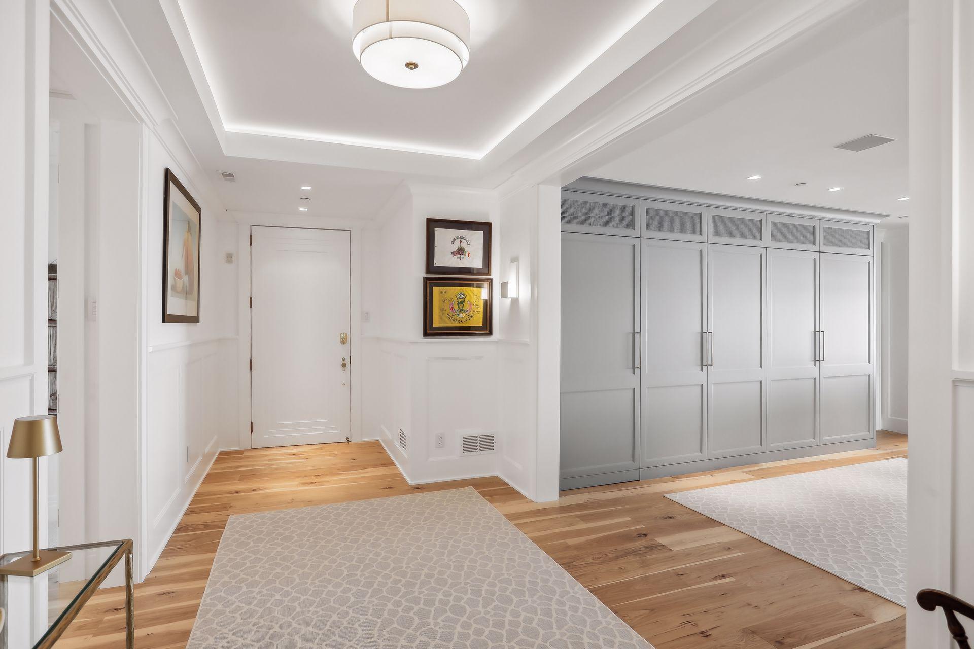 Custom floor to ceiling cabinetry