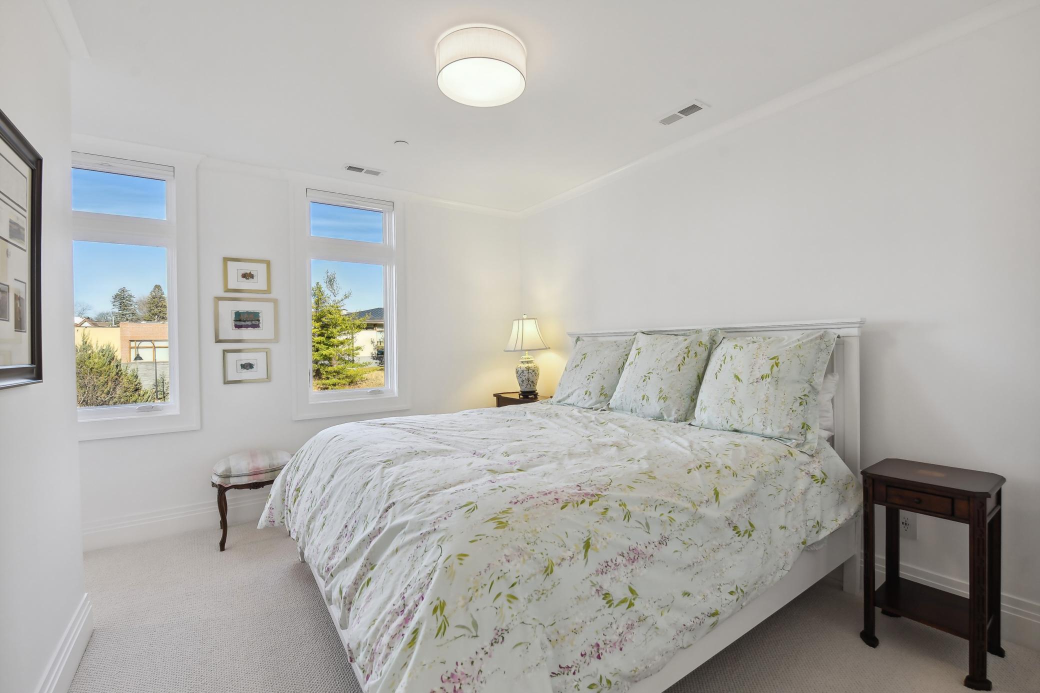 Every element of the two guests suites are designed to please.