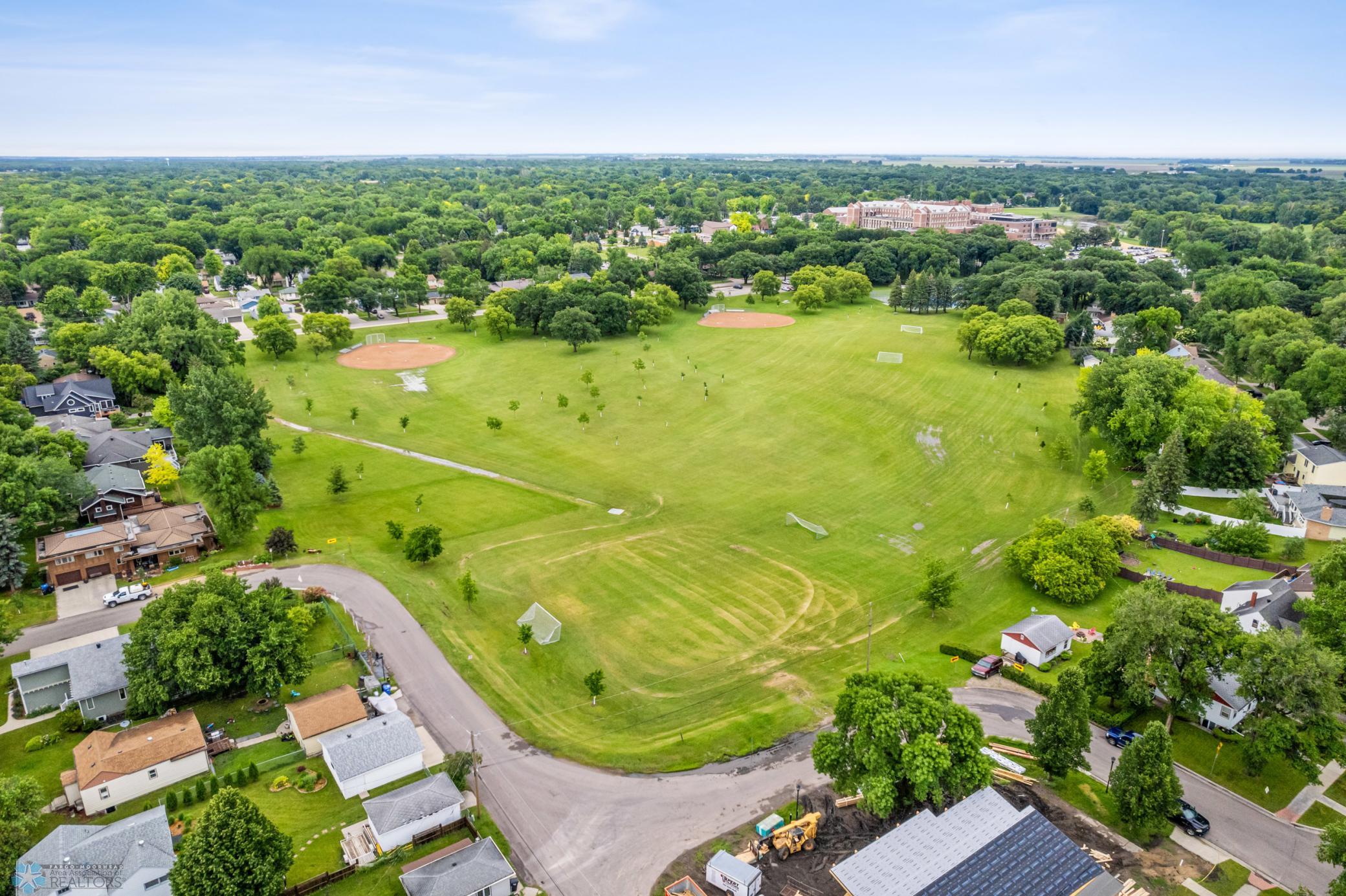 Aerial View of Park