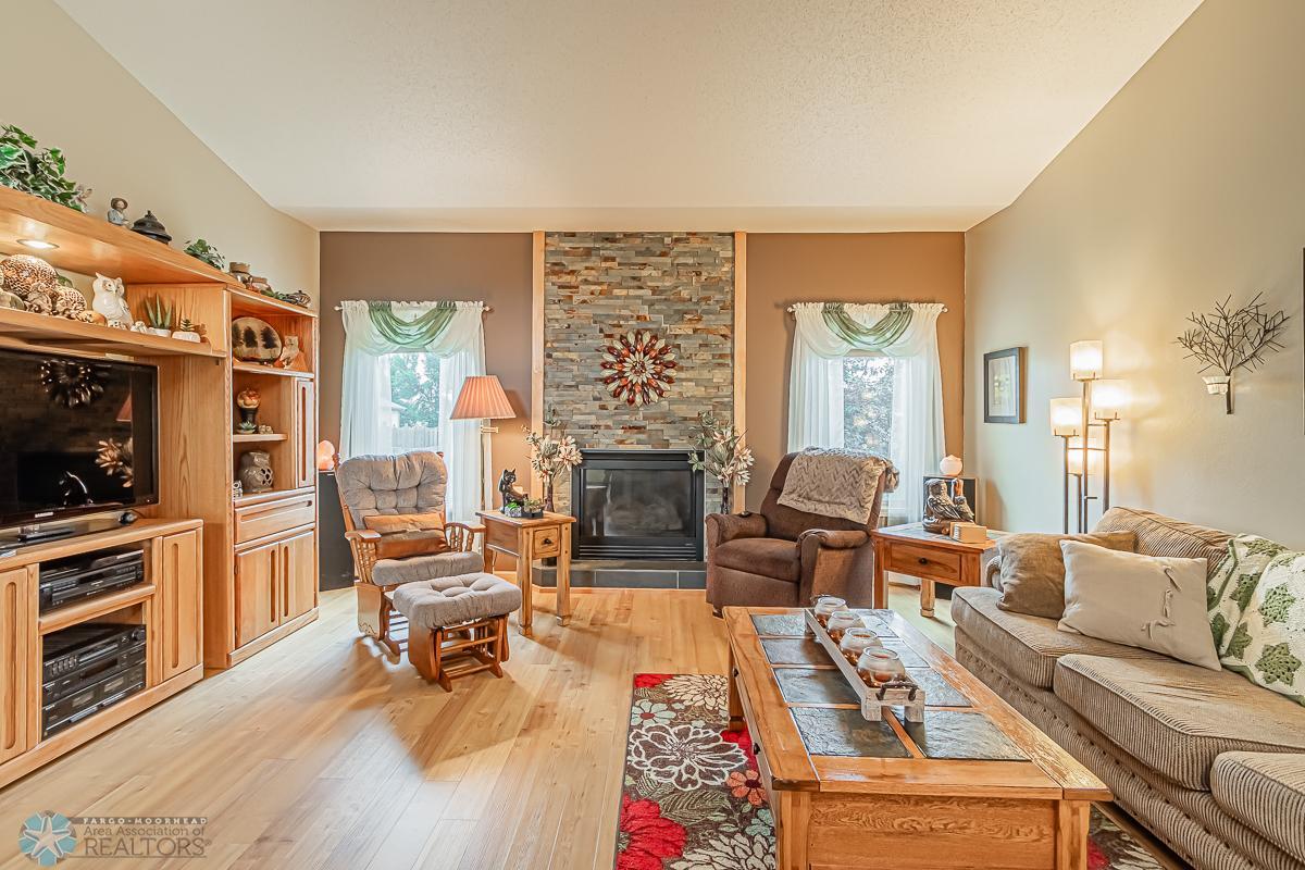Living room/Gas fireplace