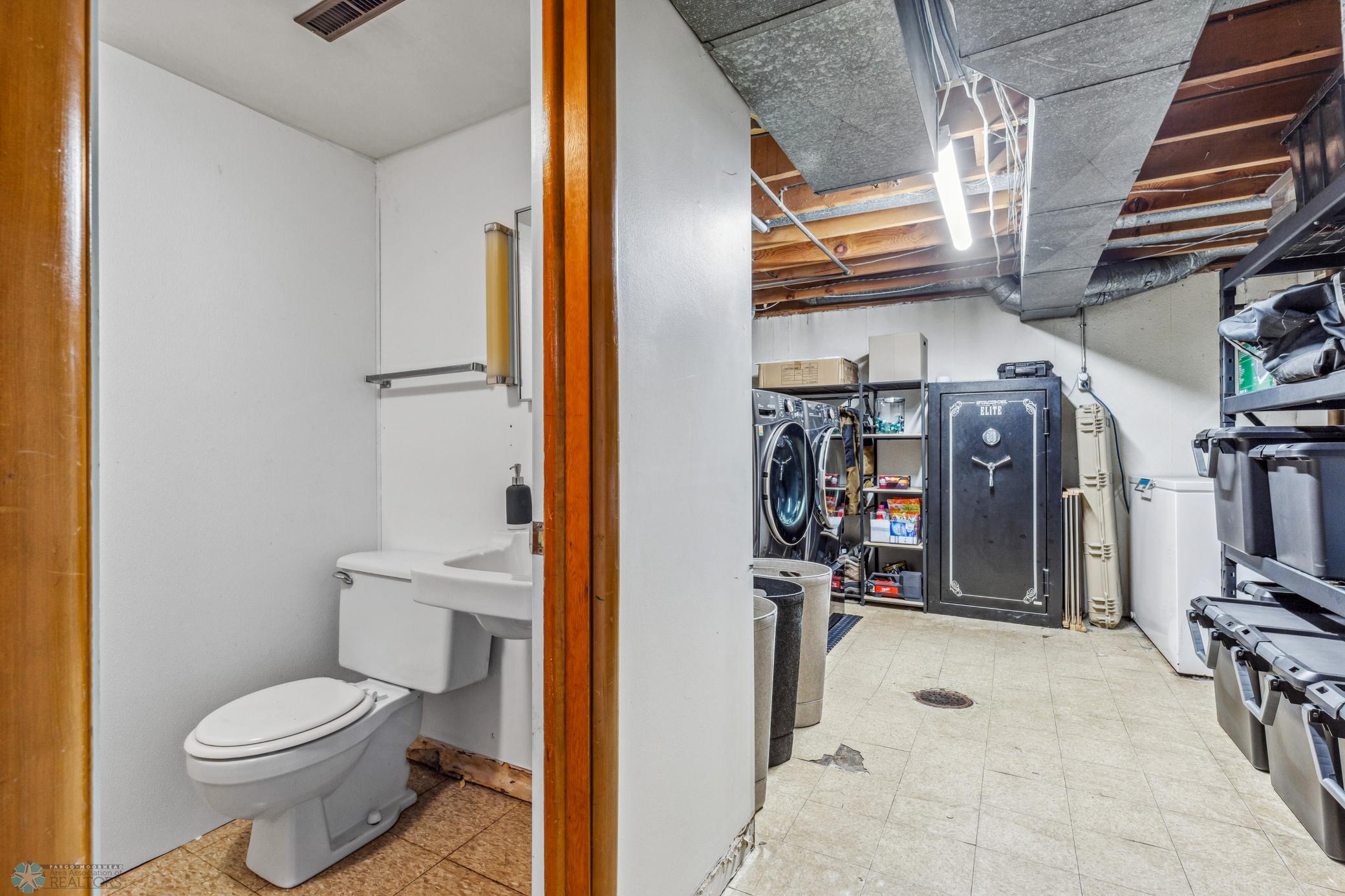 Basement 3/4 bath