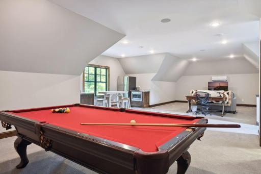 This could also be a terrific space for an office, game room or loft.