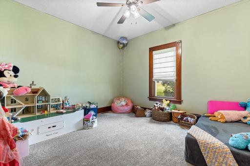 The 2nd bedroom - equally spacious as the first