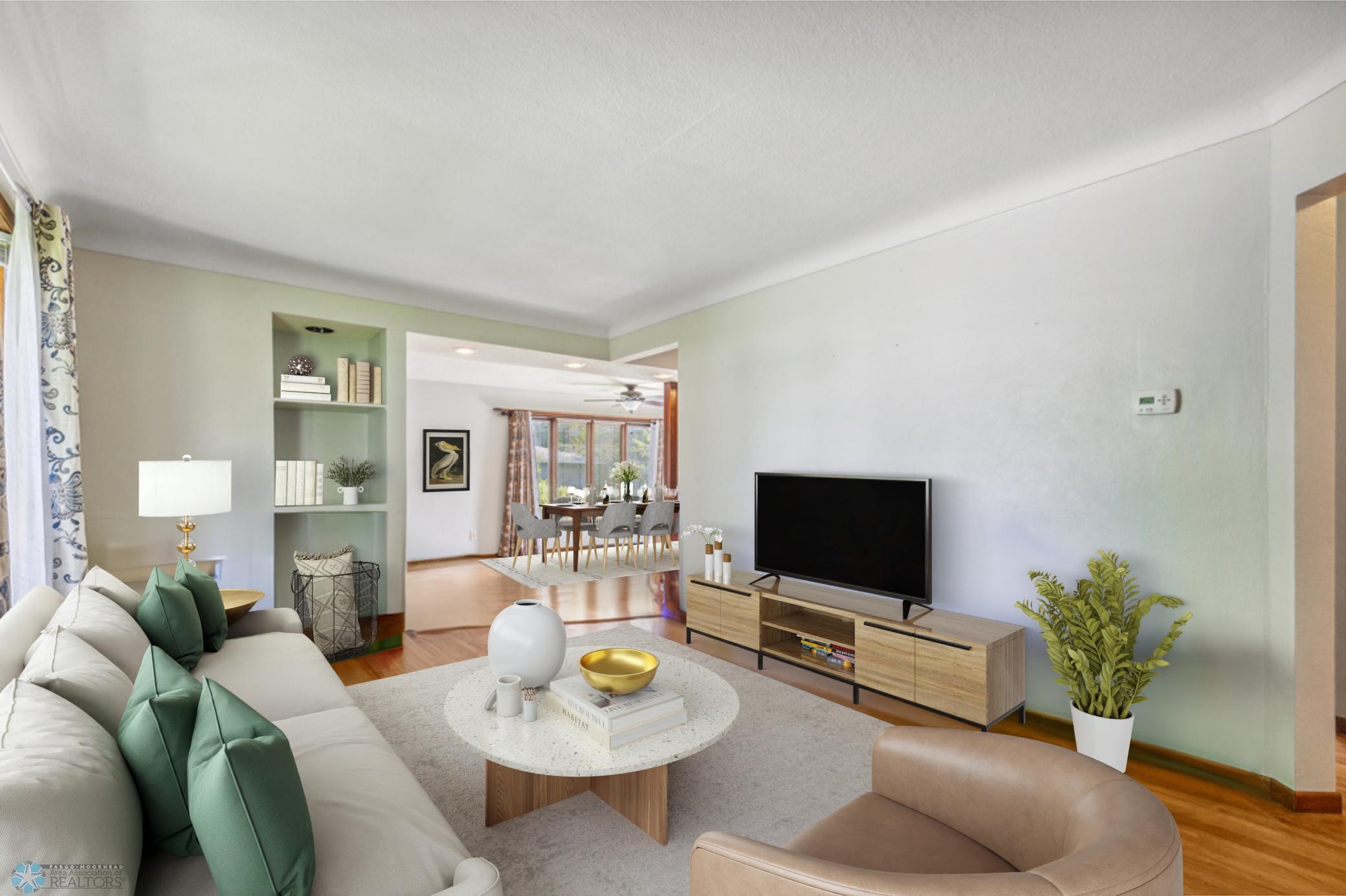 Virtually Staged - Living Room