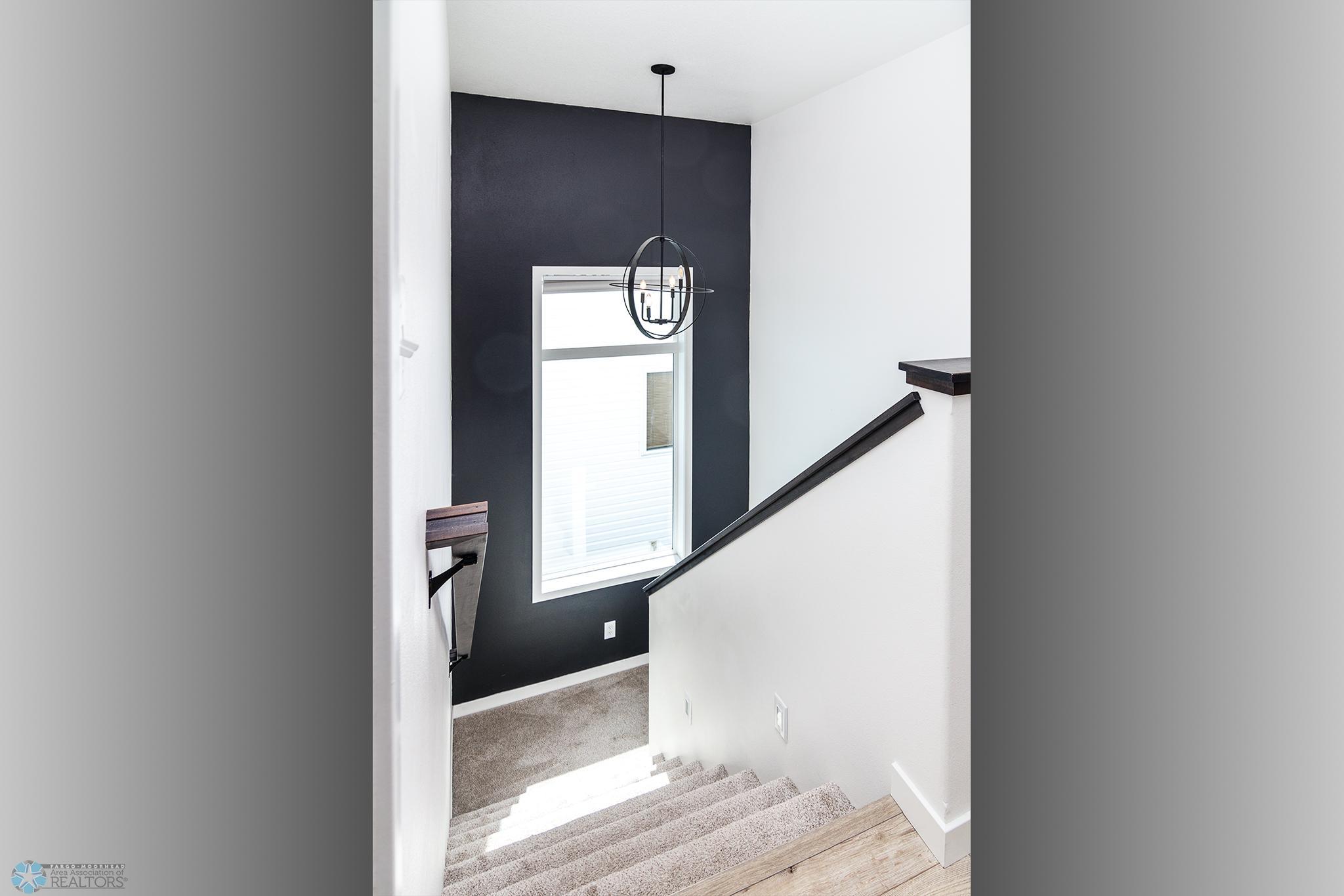 Staircase to upper level