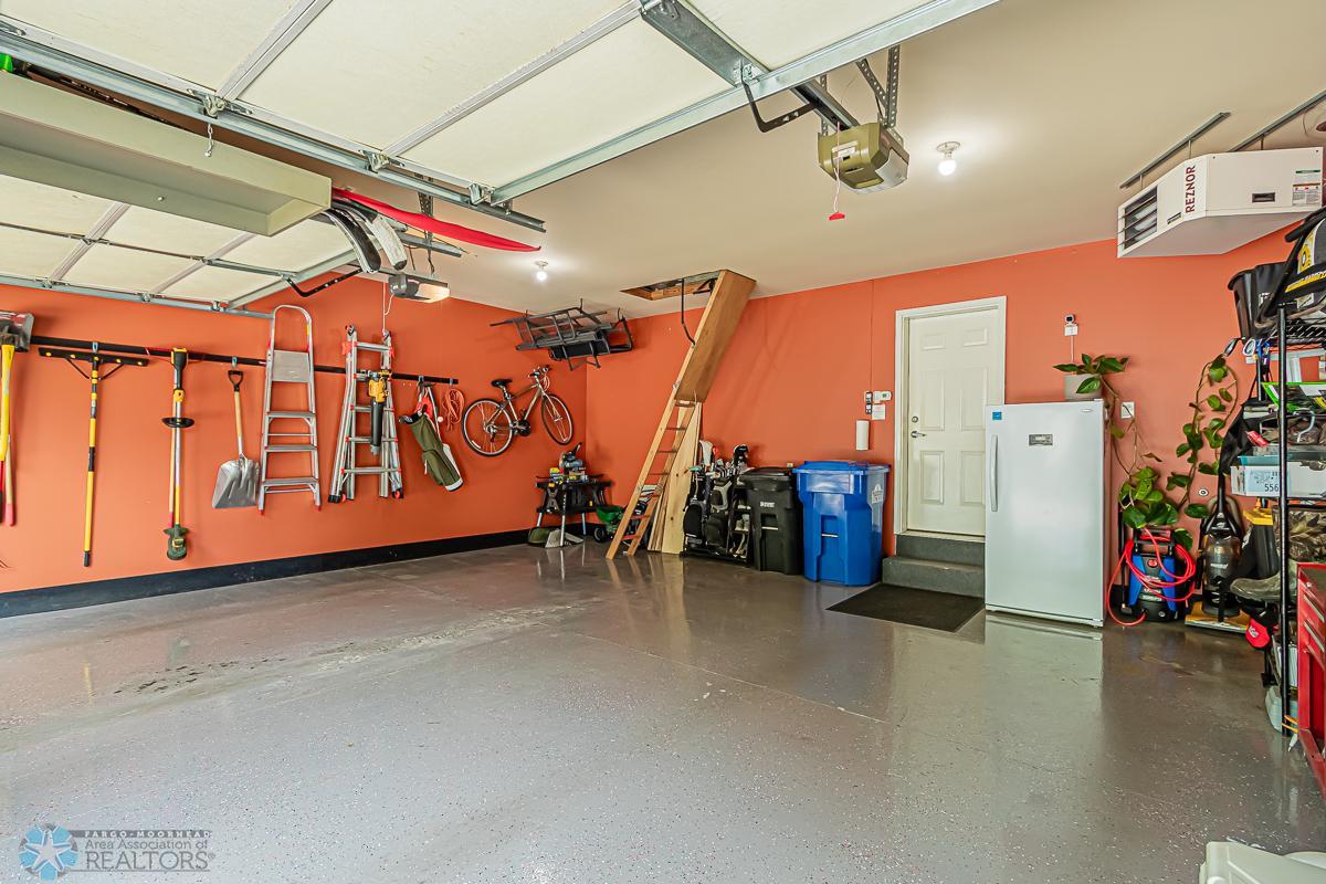 Fully finished garage