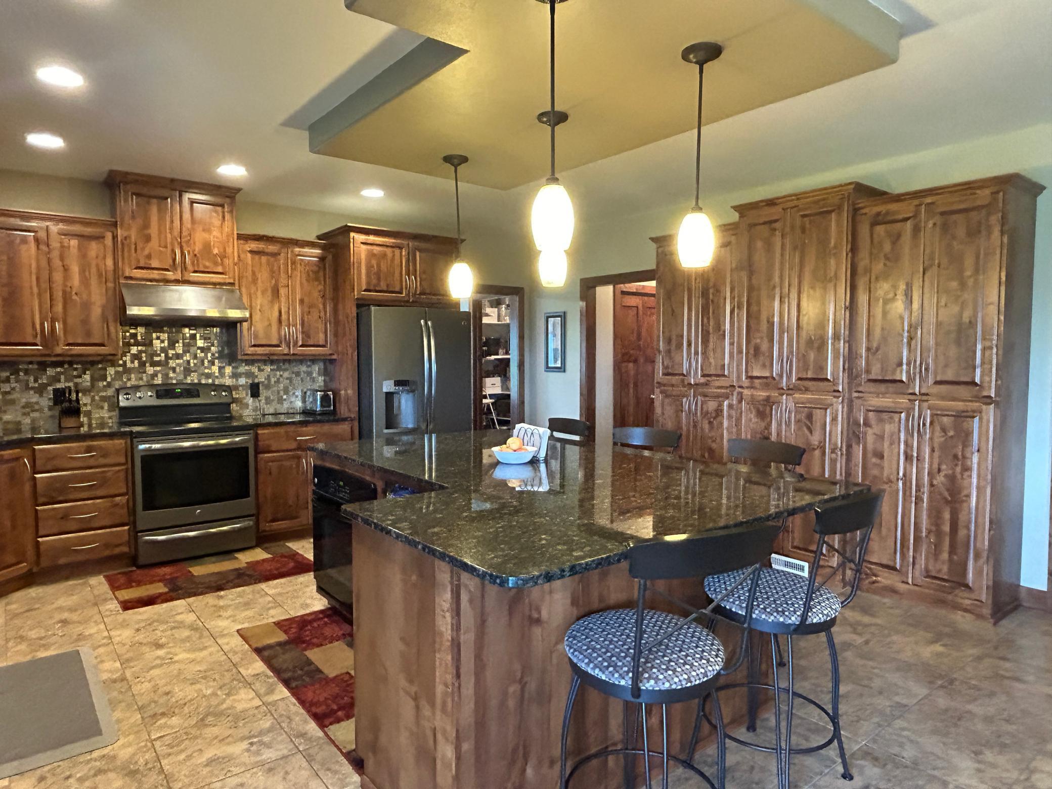 Kitchen Island With A Second Oven.JPG
