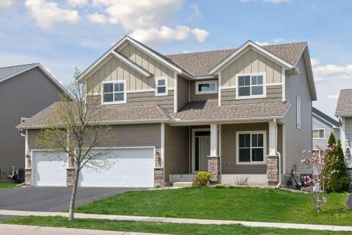 Terrific two-story finished on all three levels.