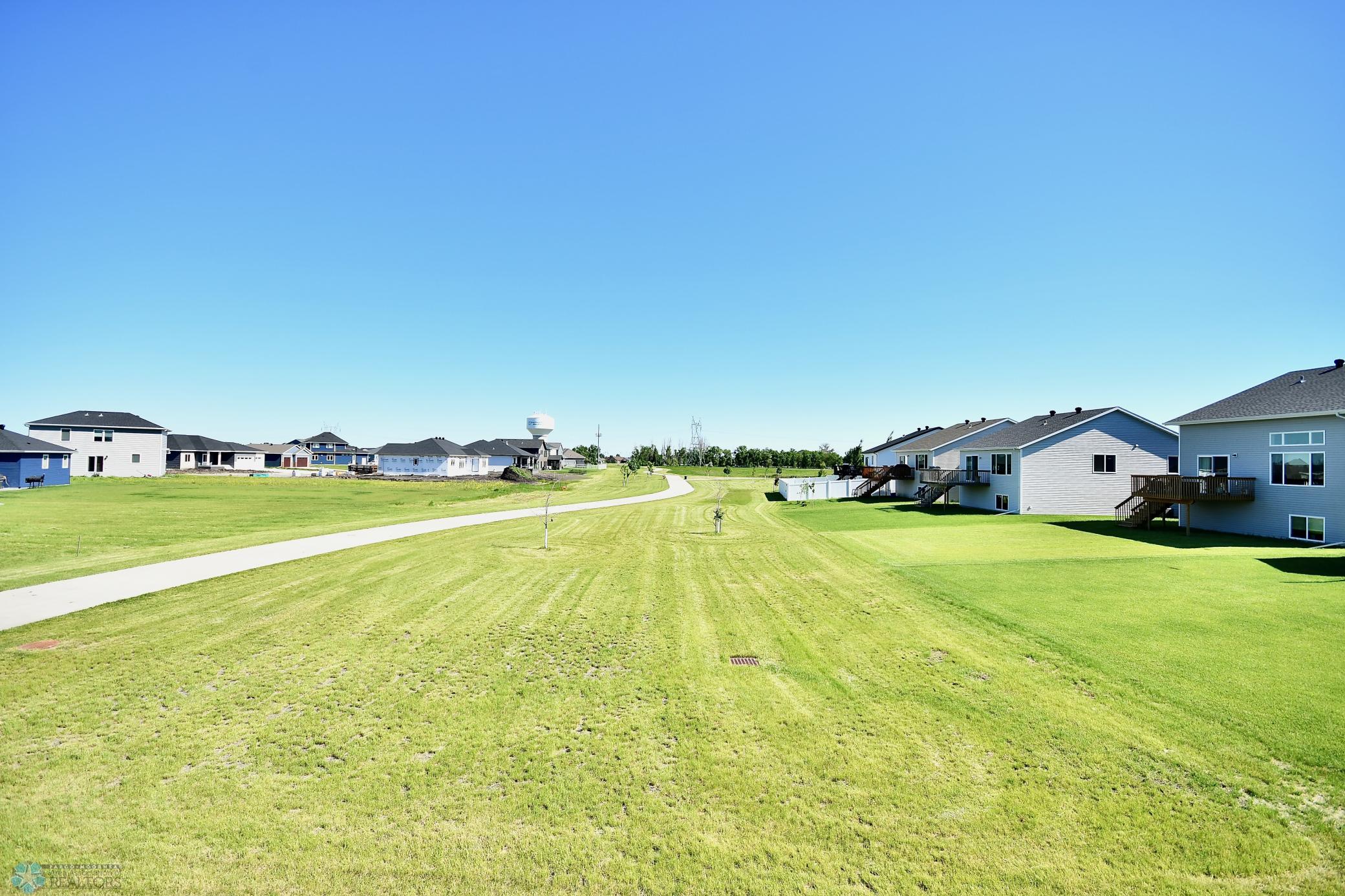 large backyard