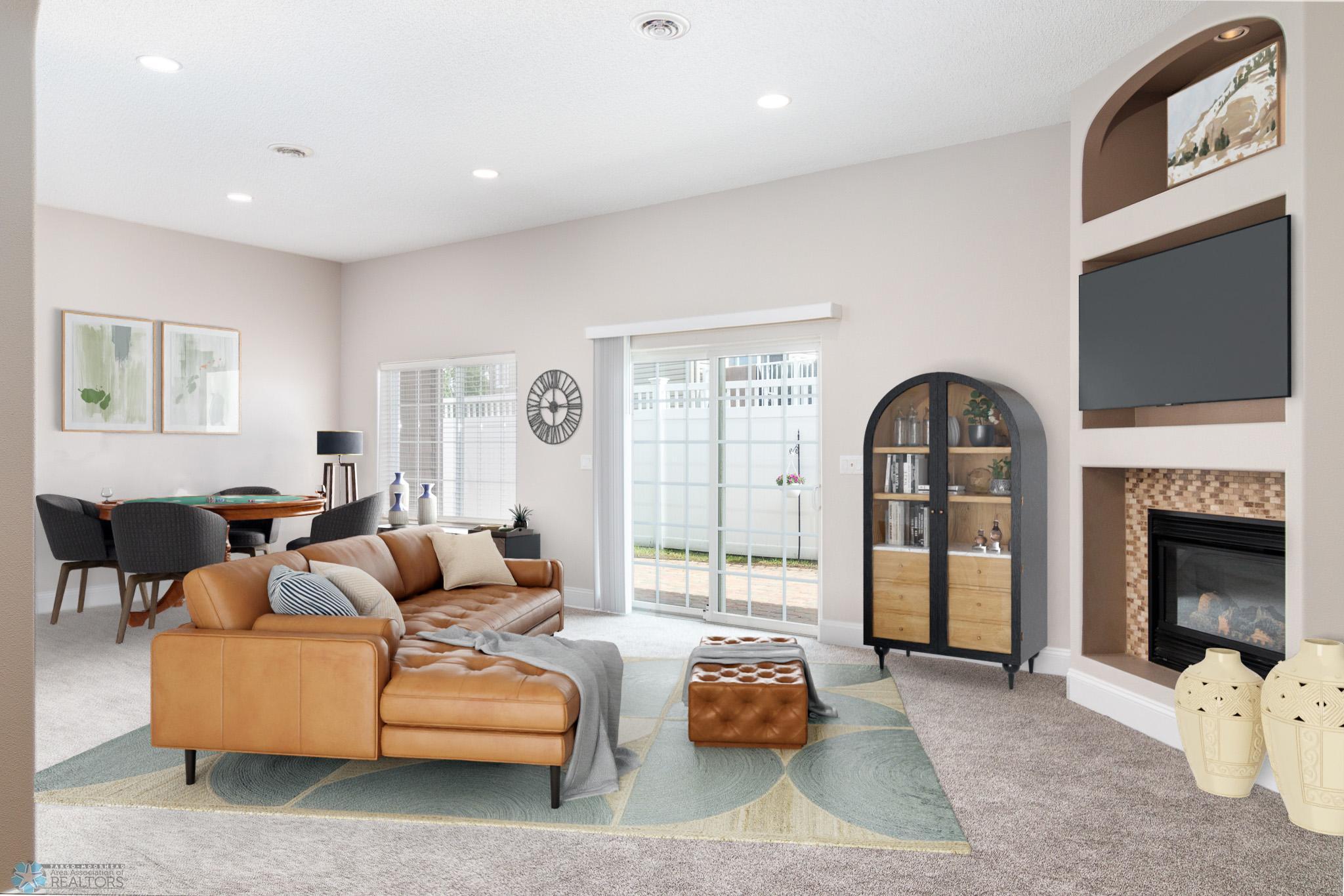 *Staged Main Living Room