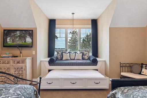 Bed #2 with built-in trundle