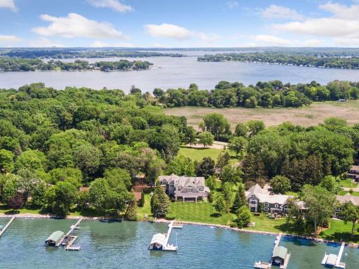 View to the east over West Arm bay and Crystal bay in the background