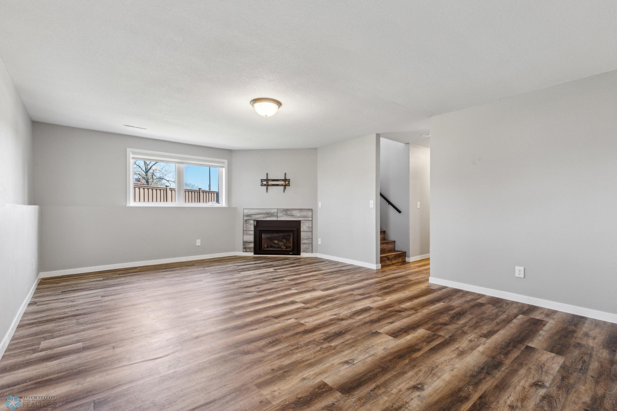 Family Room with fireplace