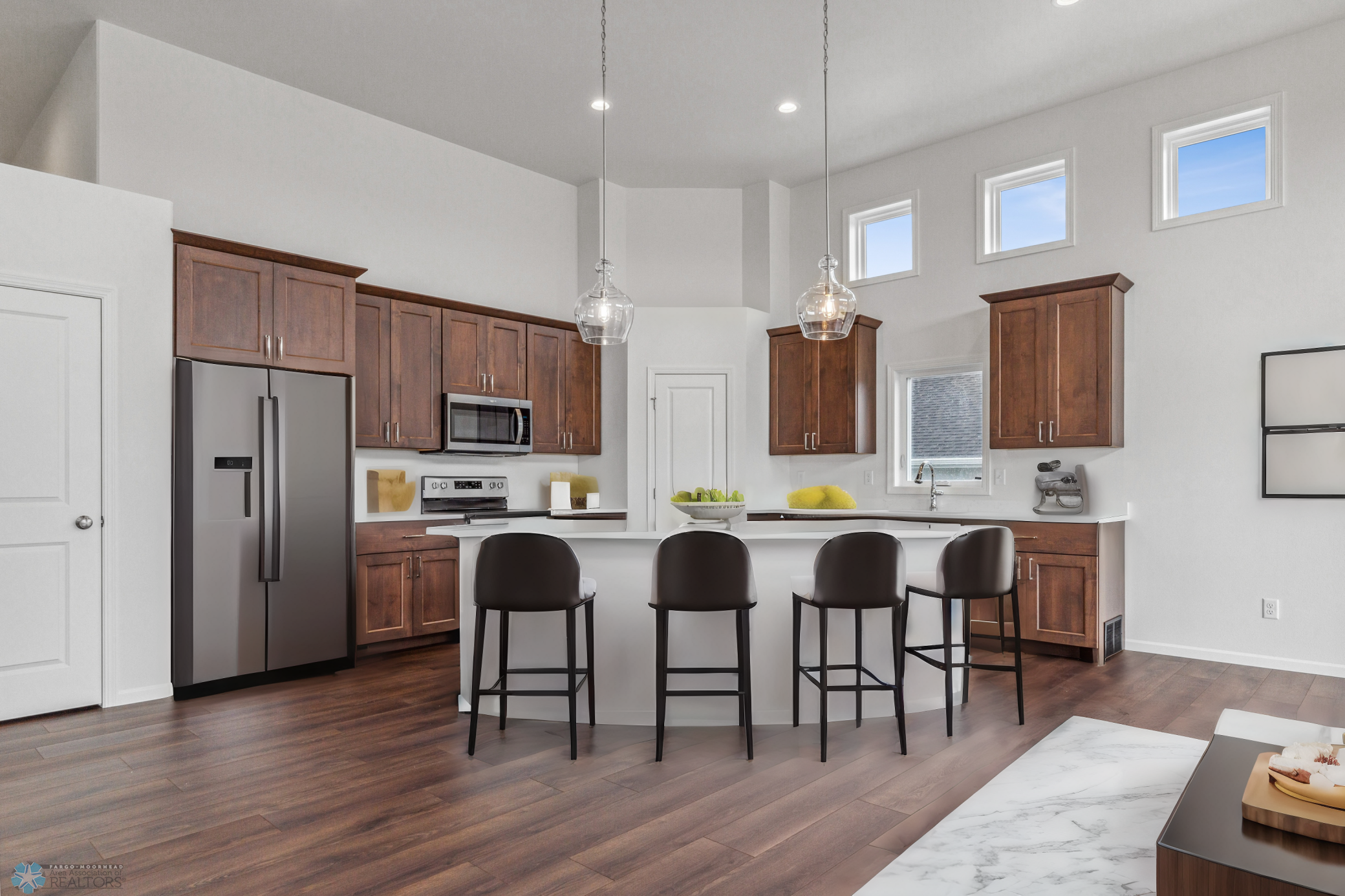 Virtually Staged Kitchen