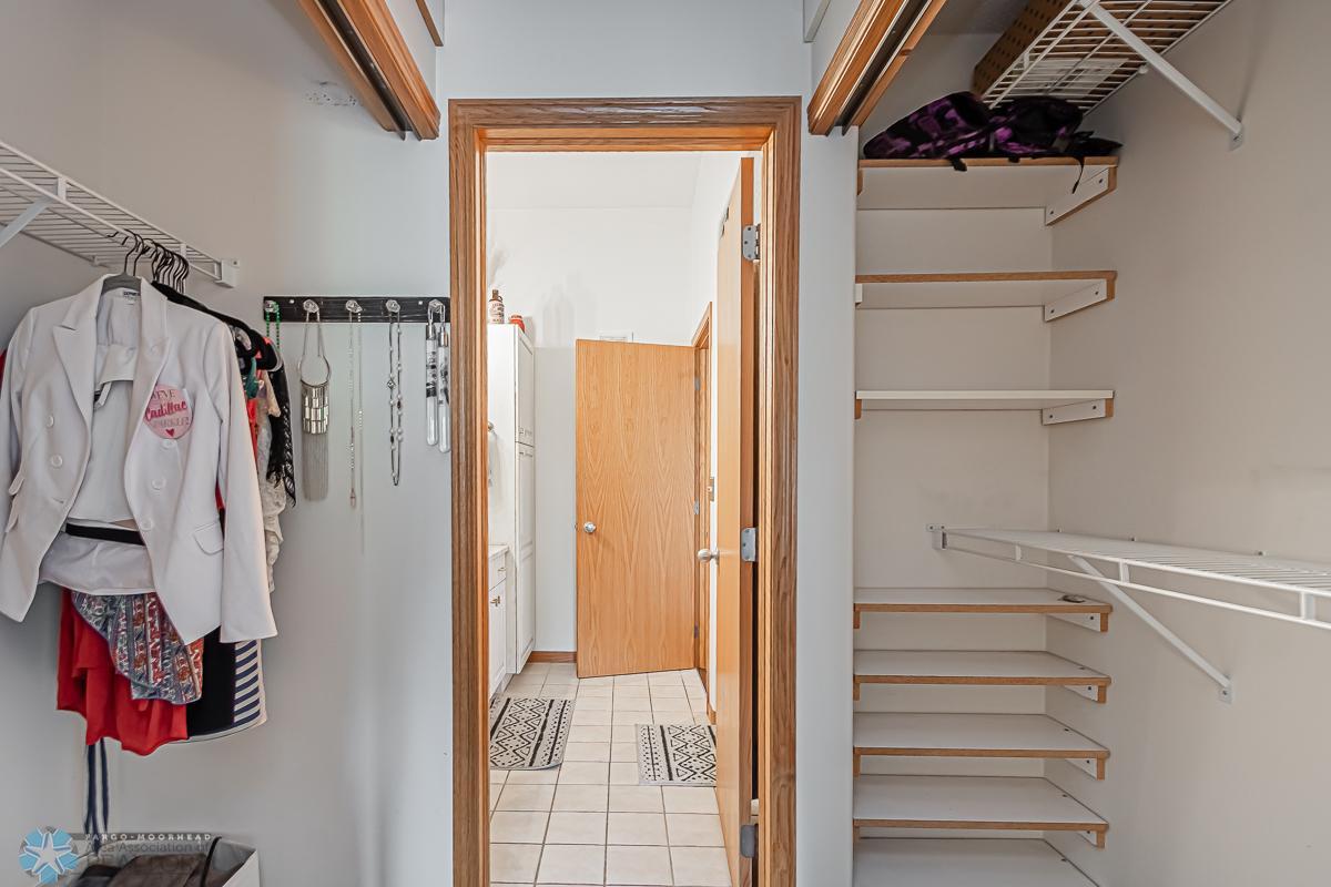 Primary bedroom closet