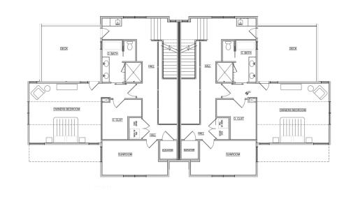 East Building Unit 1 (left) - Upper Level