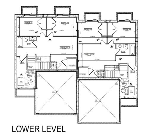 West Building Unit 2 (right) - Lower Level