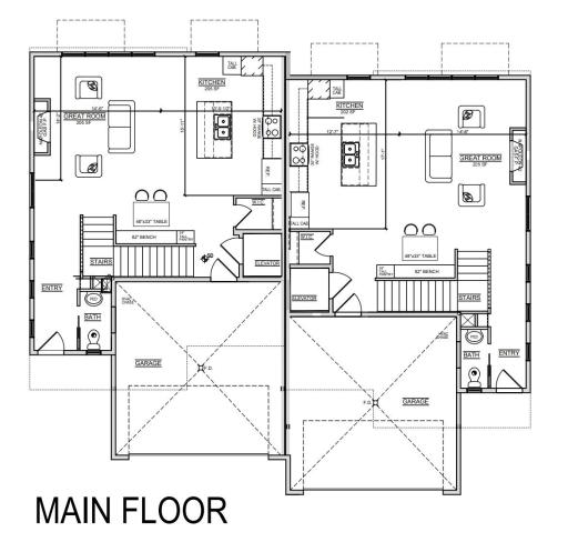 West Building Unit 2 (right) - Main Floor