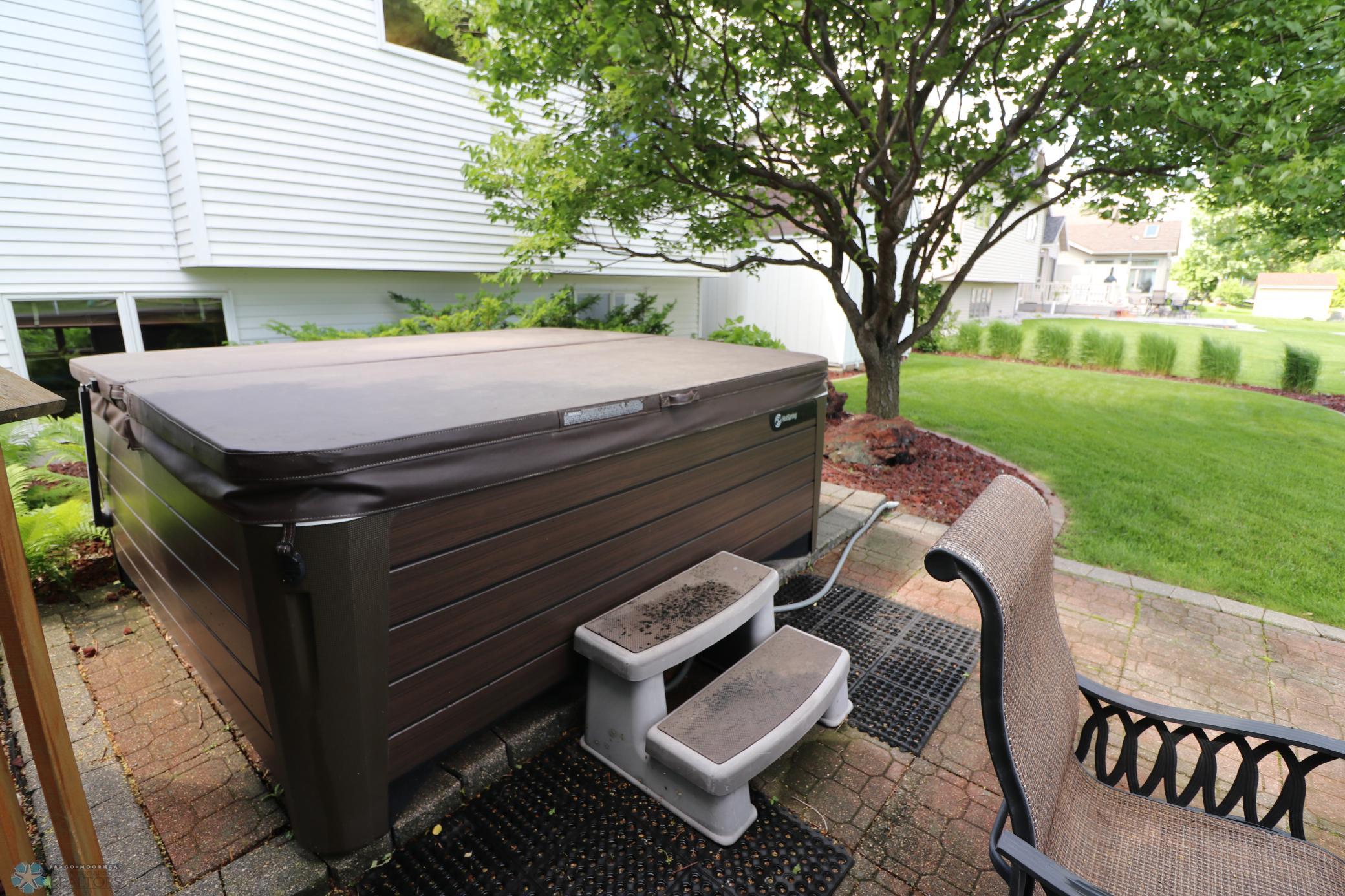 patio wired for hot tub