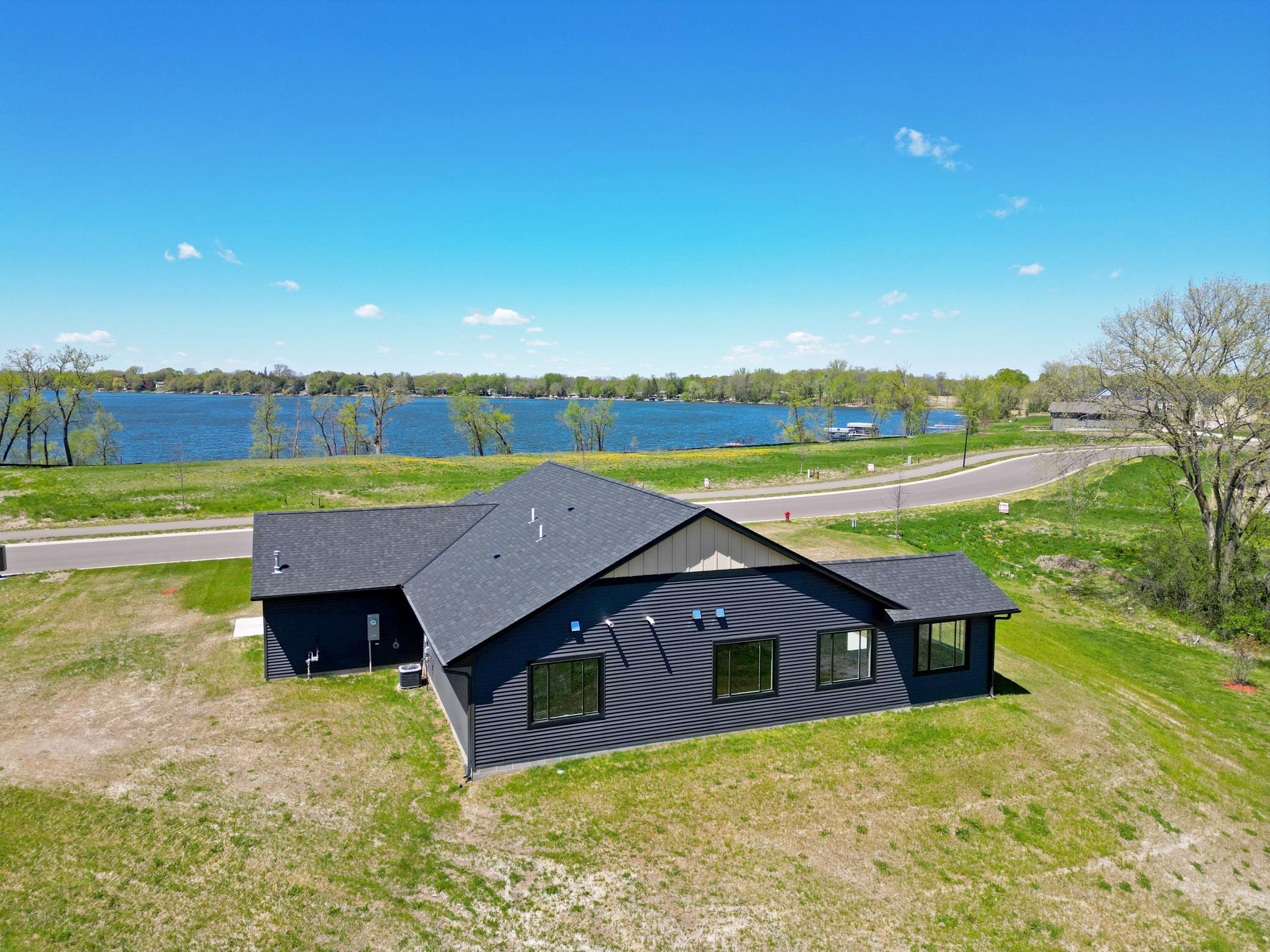 The development is starting to get built up and this new home will one of several being built in this premier development in the area.