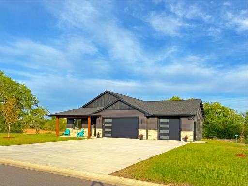 Here is the oversized 3 car garage that will be completely finished with garage heater, sink and floor drains.