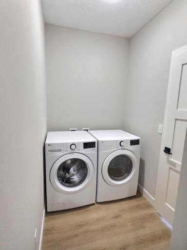 Laundry is located just off the walk in closet and primary bedroom for easy convenient use.
