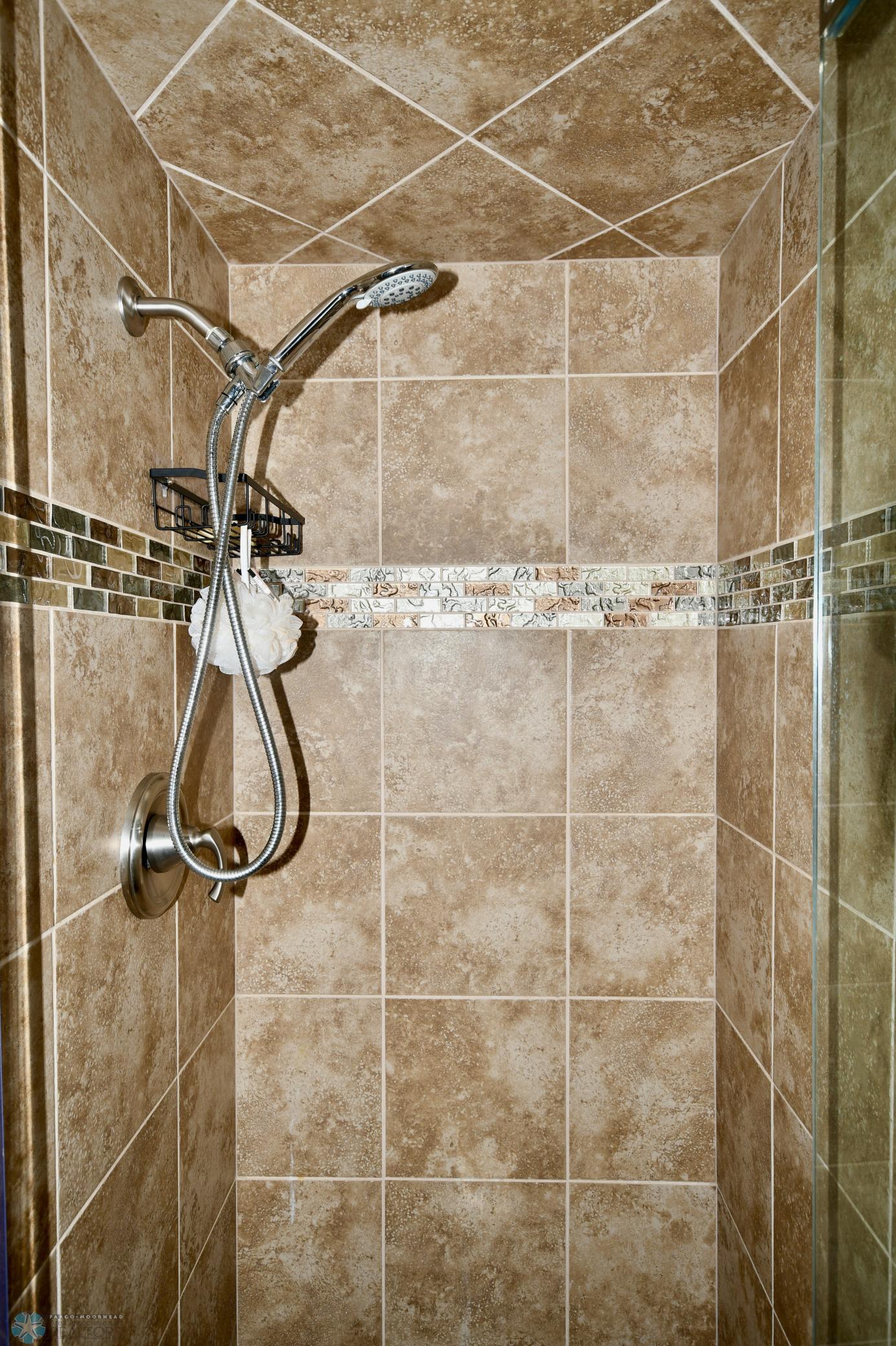 Tile shower