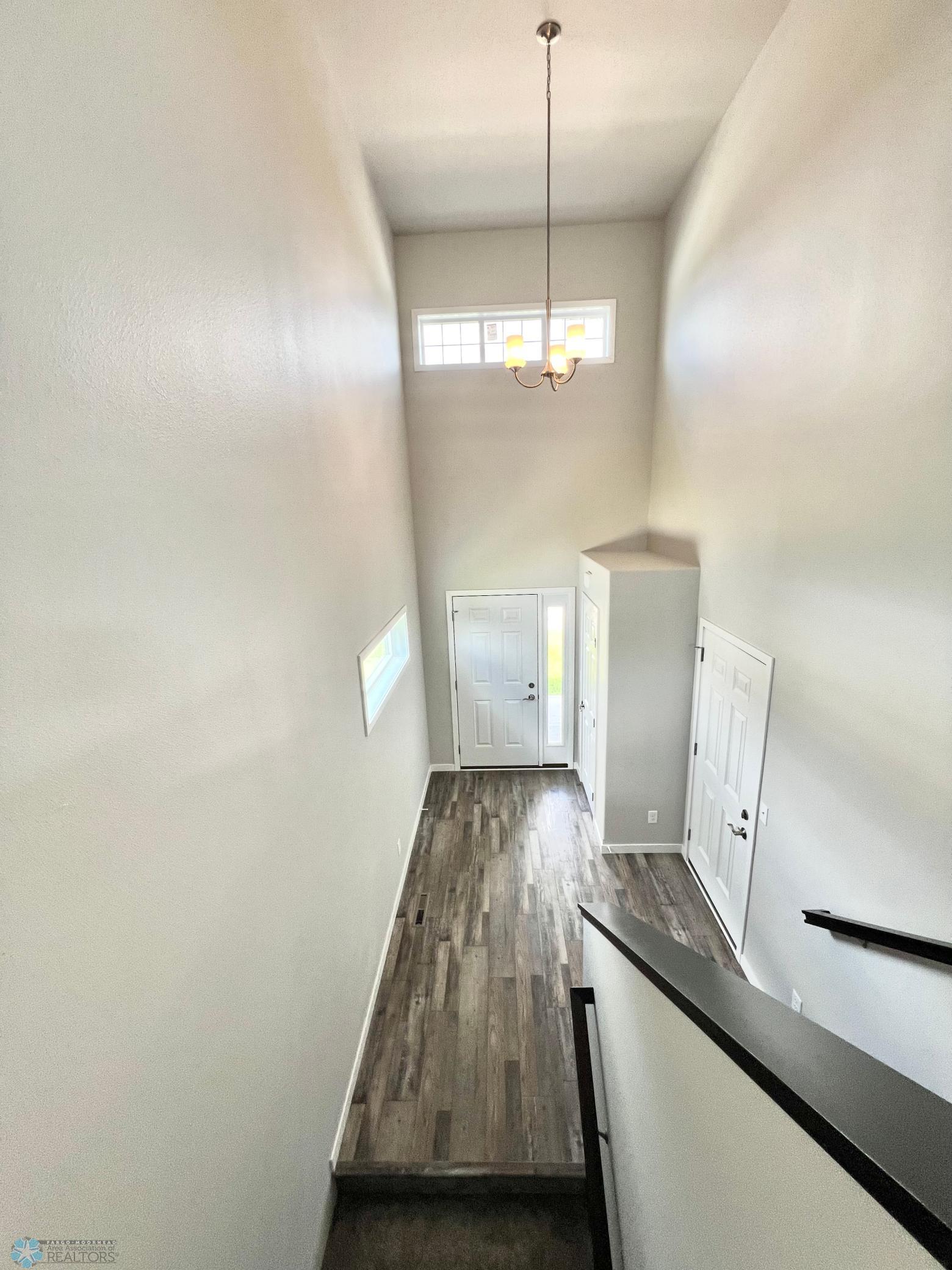 foyer with coat closet