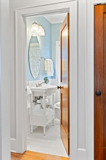 Main floor full bath (there is an additional powder room on the main floor)
