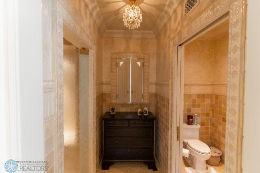 Primary Suite Toilet and Shower