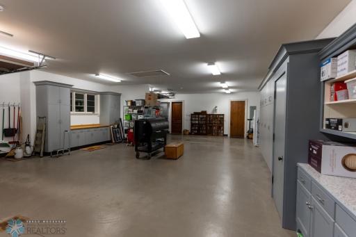 Attached 3 Stall Garage
