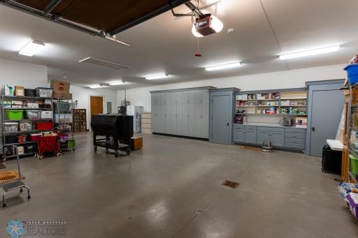 Attached 3 Stall Garage