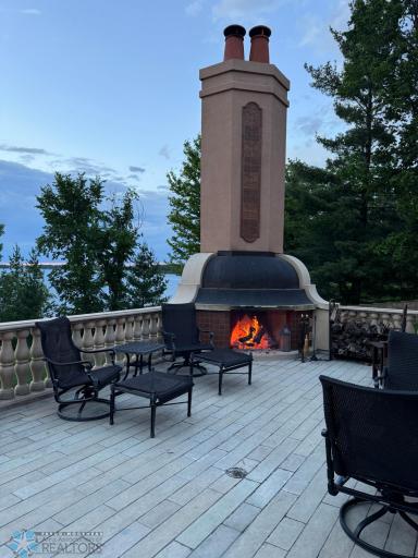 Relaxing Balcony Fire