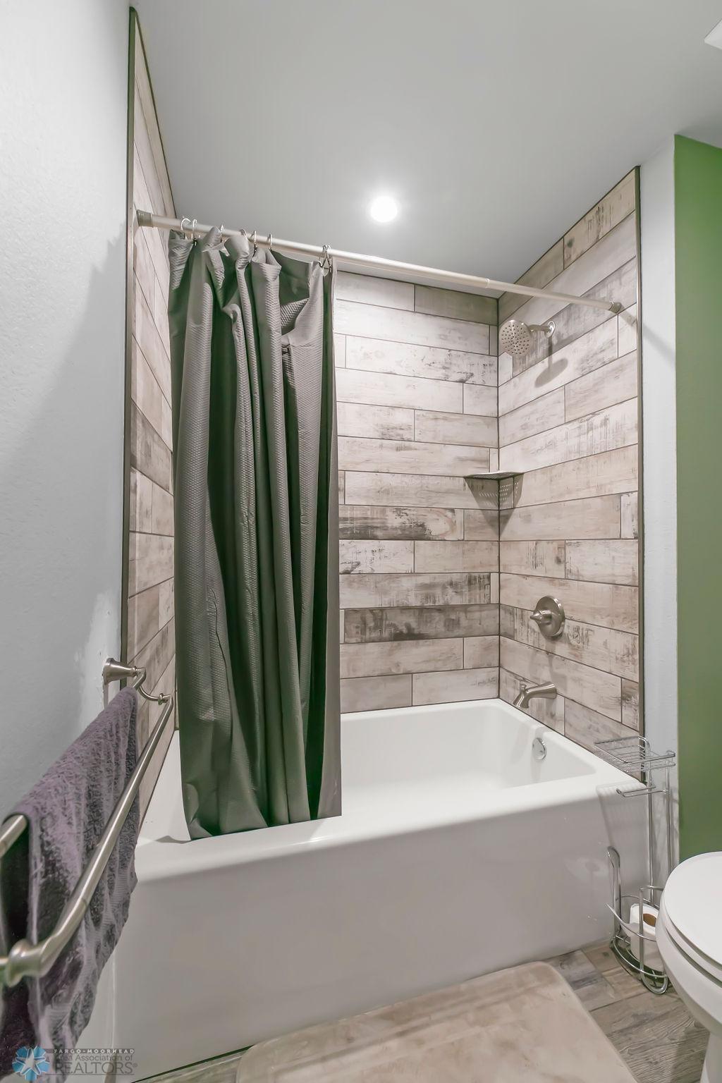 Separate Tub/Shower room in Full Bathroom on the Main Level