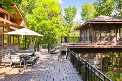 Incredible multi-level deck for summertime fun & barbeques. Renovated in 2023 this is the place to be!