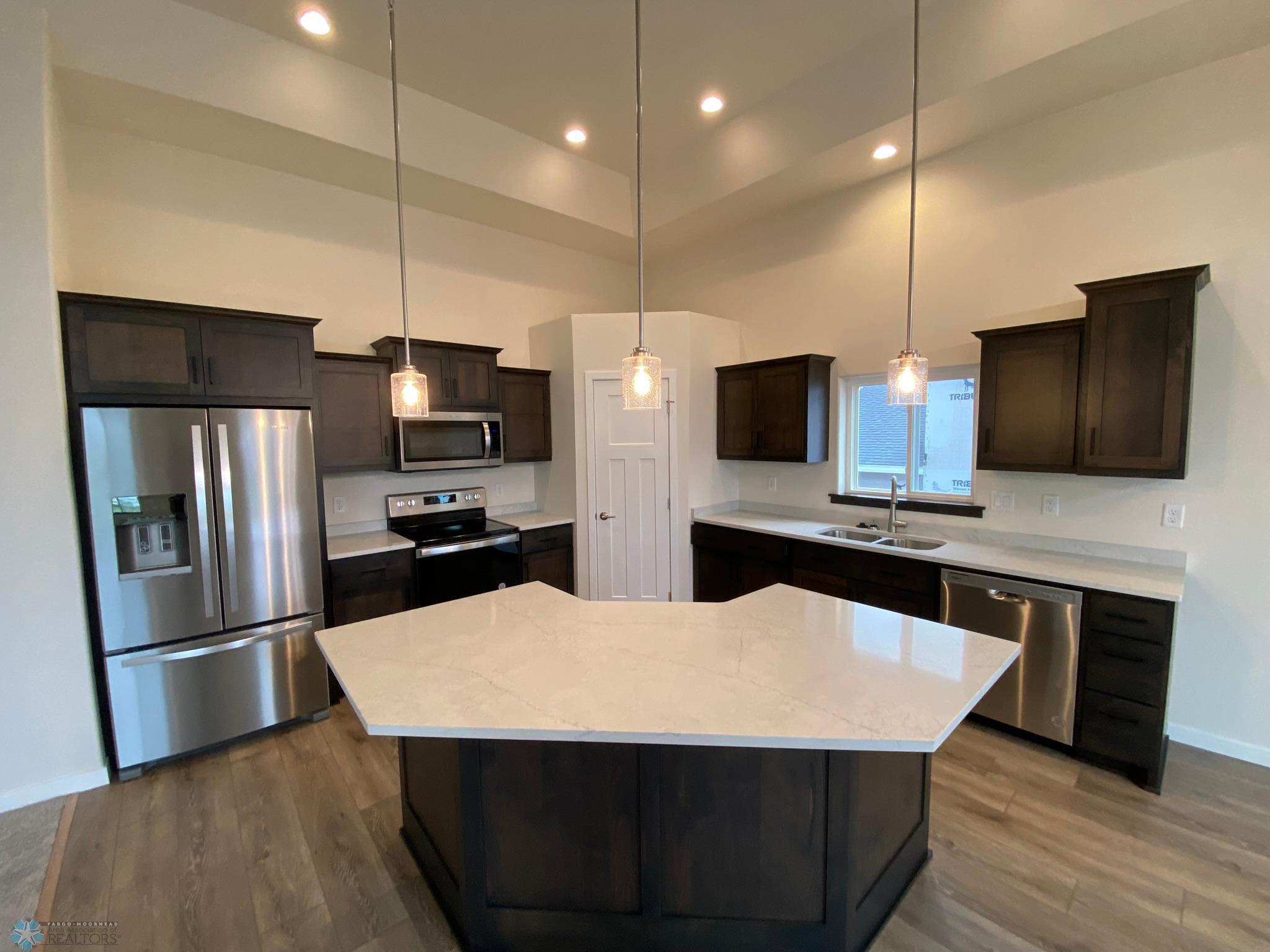 Custom Cabinets with Island