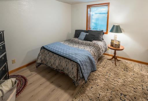 lower level 4th spacious bedroom with walk in closet