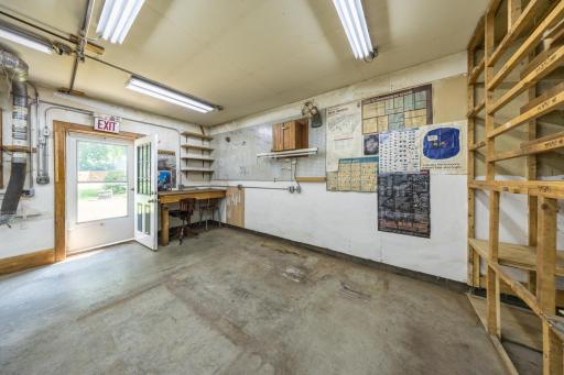 Bonus space that is heated, detached from house and garage. Must see! So many options.