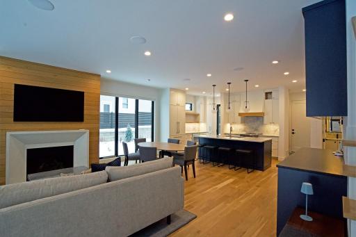 Photo of recently completed neighboring unit. Owner was kind enough to supply photos of space after completion.