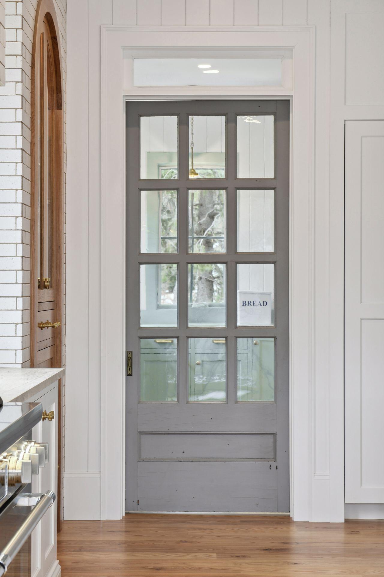 vintage door to scullery