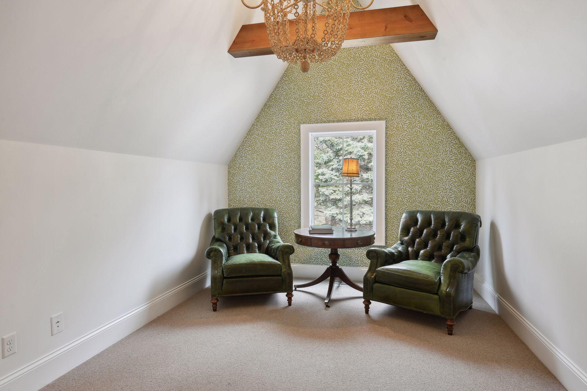 additonal charming bedroom or flex space on upper level