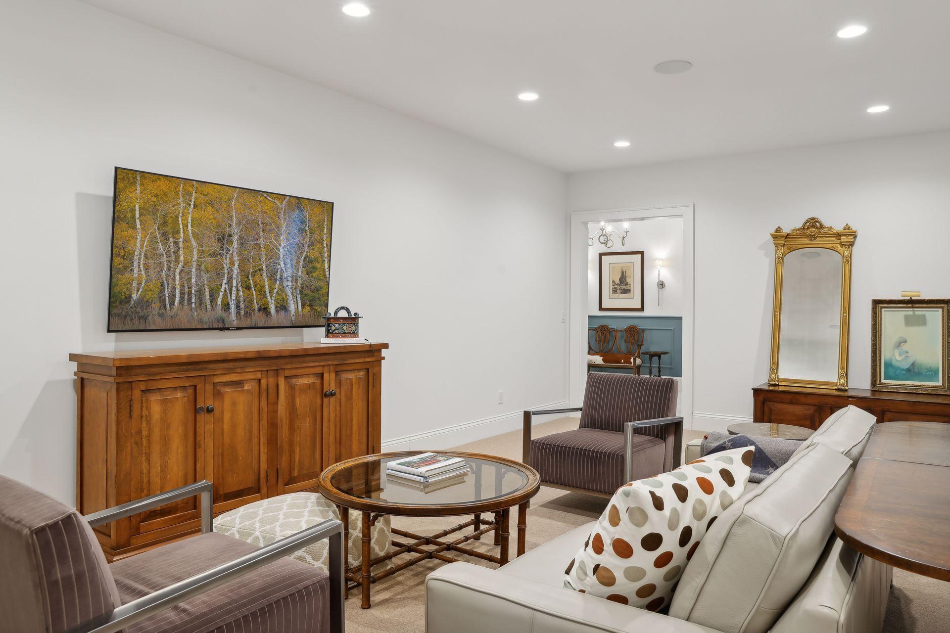 lower living or flex space