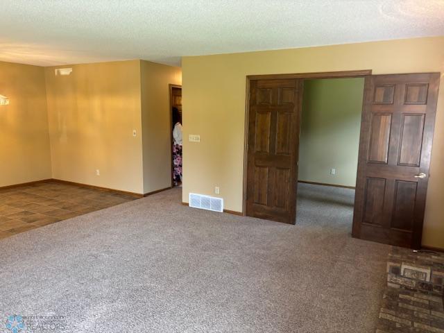 Den off living room