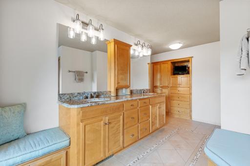 Primary Suite Bathroom with Ample Storage