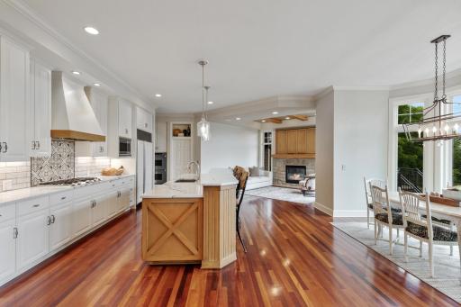 Spacious White Kitchen with Ample Storage