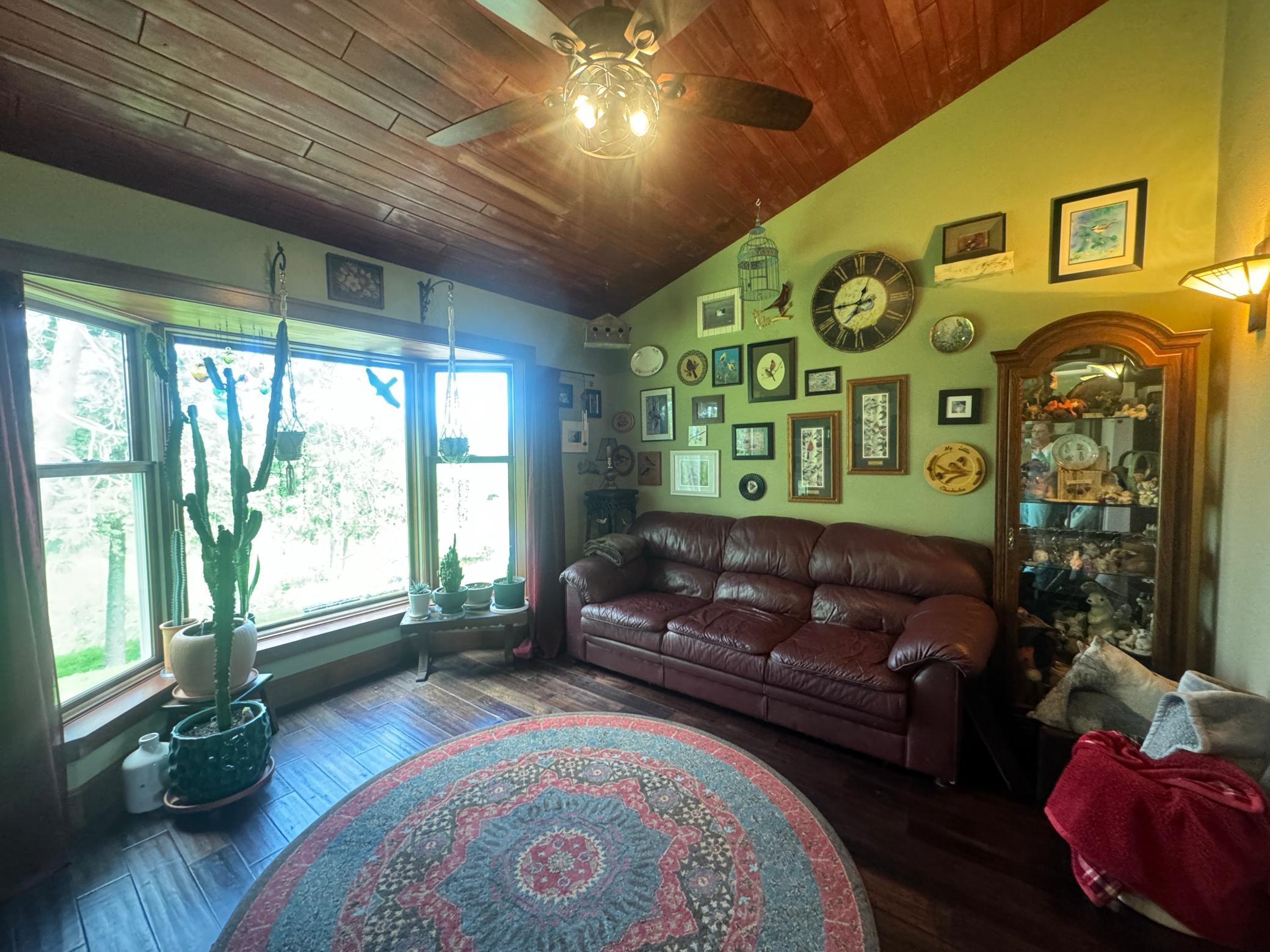 Bay Window Overlooking River