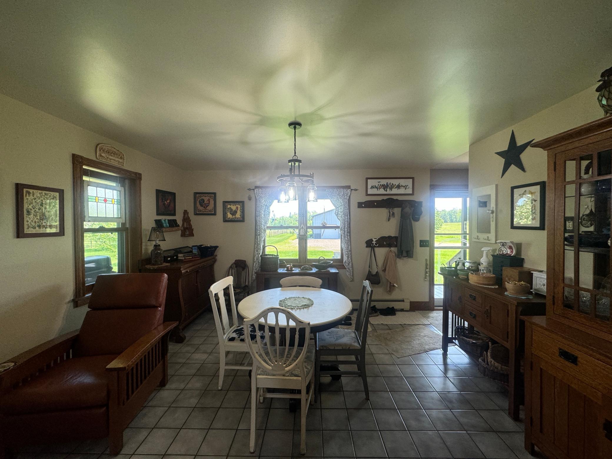 Dining Room with Kitchen