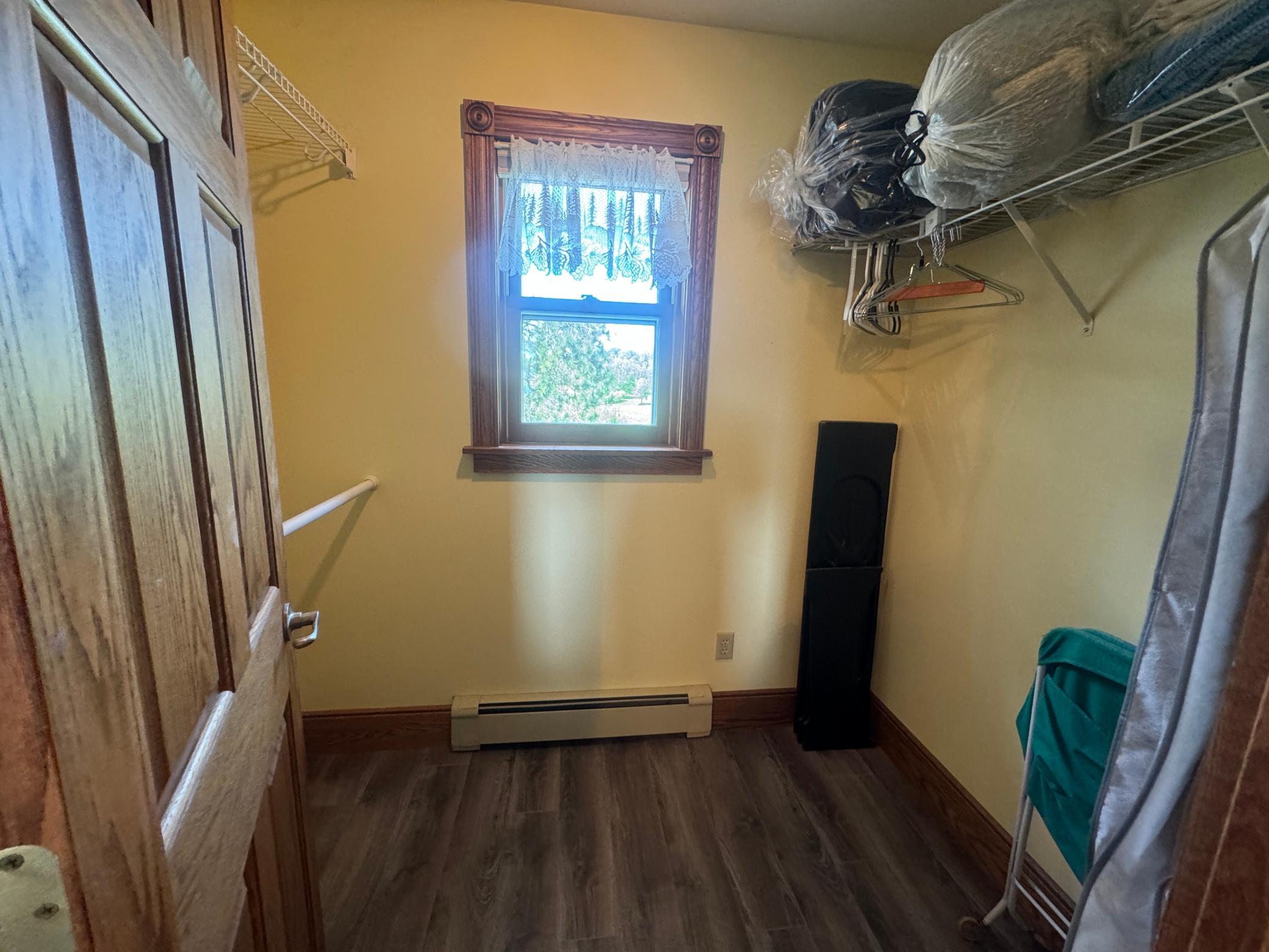 Upstairs Third Bedroom with Walk-in Closet