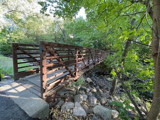 Beard Ave Bridge just East of Property